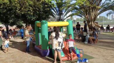 Vila Kids-Sejel recebe crianças para recreação e lazer na Vila Olímpica Parahyba no domingo