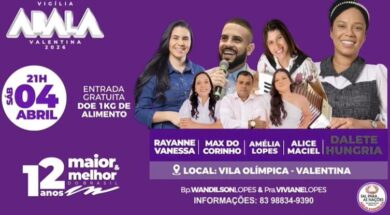 VIGÍLIA ABALA VALENTINA 2026!